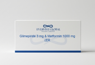 Glimepiride 3 mg & Metformin 1000 mg (ER) Bilayered Tablets