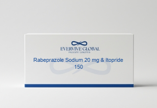 Rabeprazole Sodium 20 mg & Itopride 150 mg SR Capsules