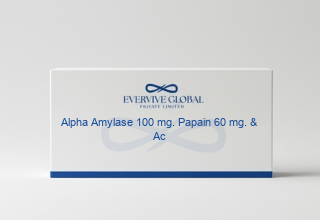 Alpha Amylase 100 mg. Papain 60 mg. & Activated Charcoal 75 mg. Tablets