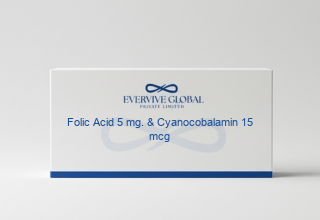 Folic Acid 5 mg. & Cyanocobalamin 15 mcg Tablets